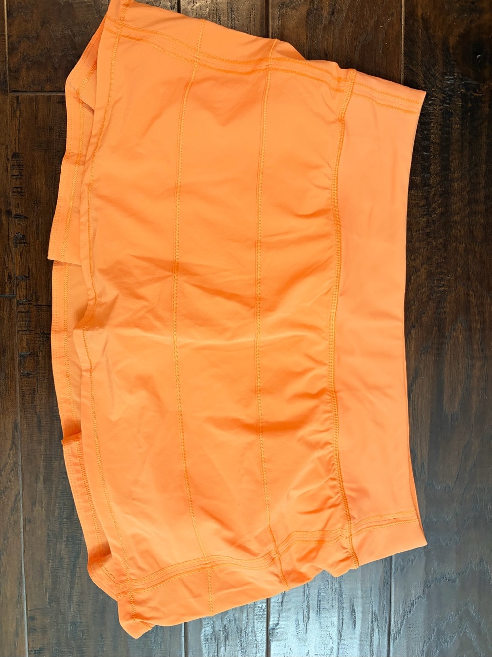 lululemon athletica Orange Athletic Skort